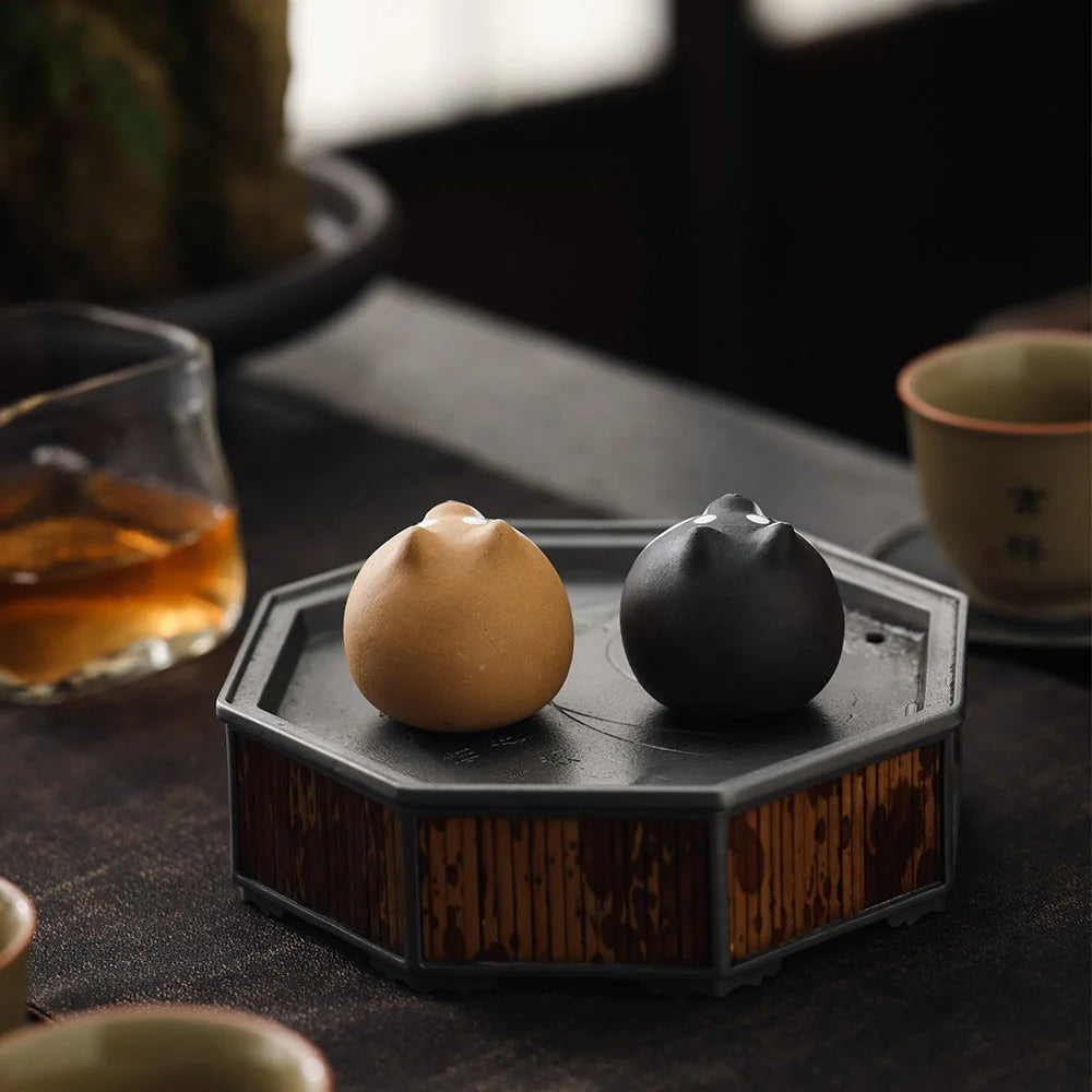 Round Shiba Inu Tea Pet product gallery photo 10 for gongfu tea pet