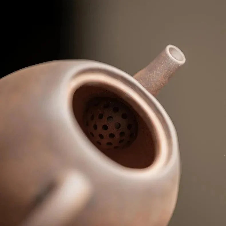 Rustic Chinese Stoneware Tea Set with Gift Box product gallery photo 18 for ceramic gongfu tea set