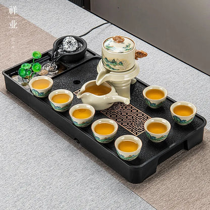 Imperial Dragon detail photo 2 for automatic gongfu tea set