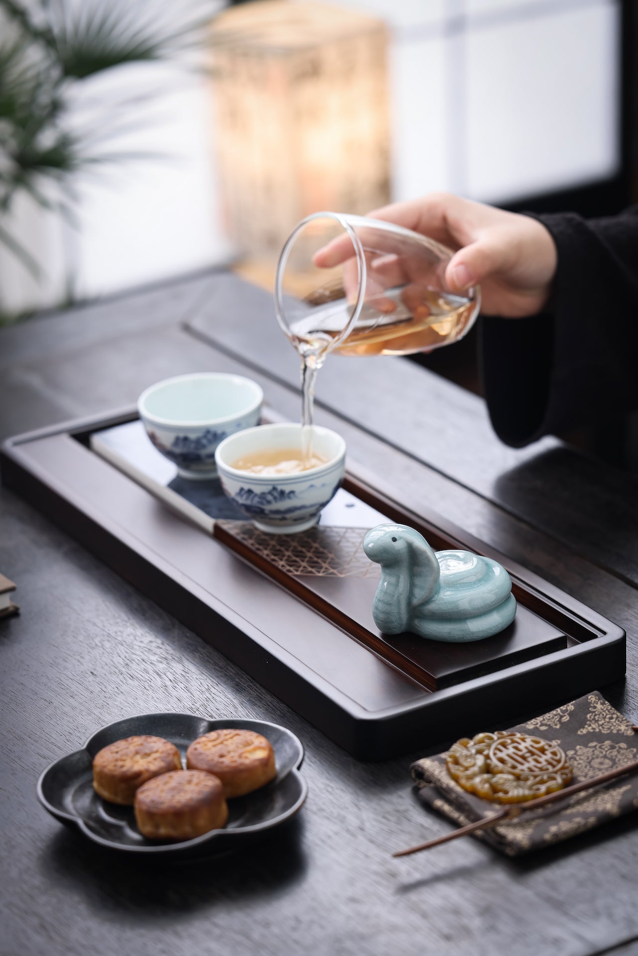 Snake Tea Pet