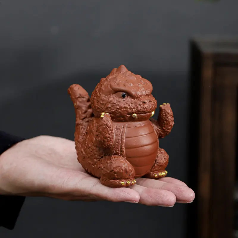 Cute Dinosaur Tea Pets product gallery photo 8 for gongfu tea pet