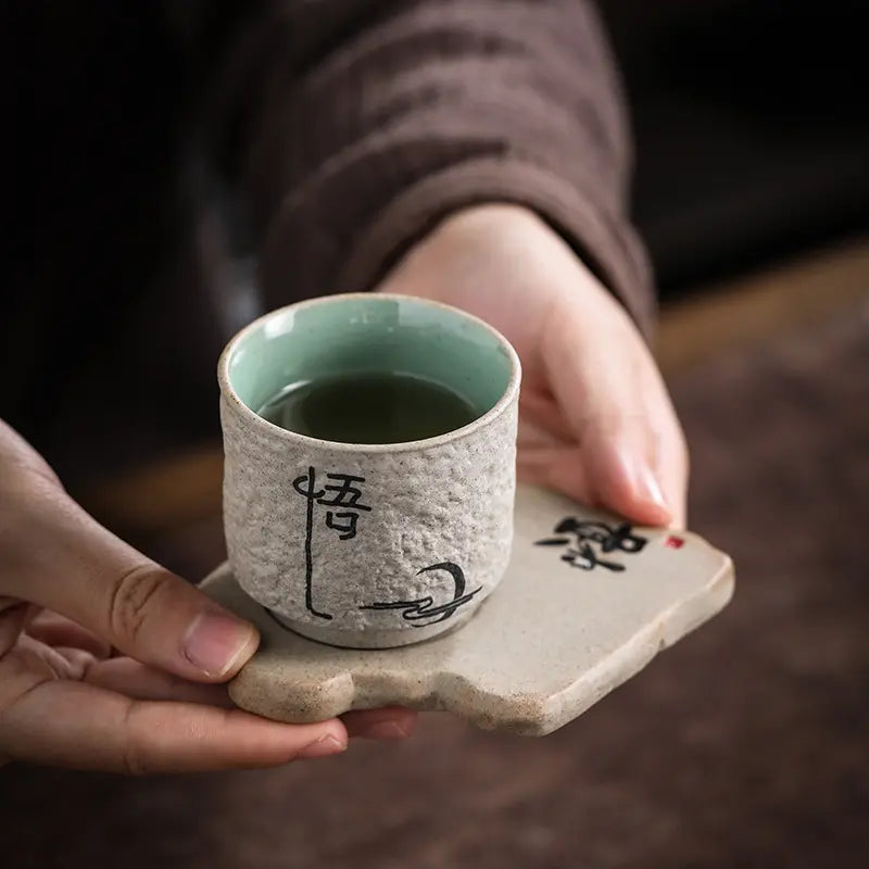 Wabi-Sabi Ceramic Gongfu Tea Set product gallery photo 7 for ceramic gongfu tea set