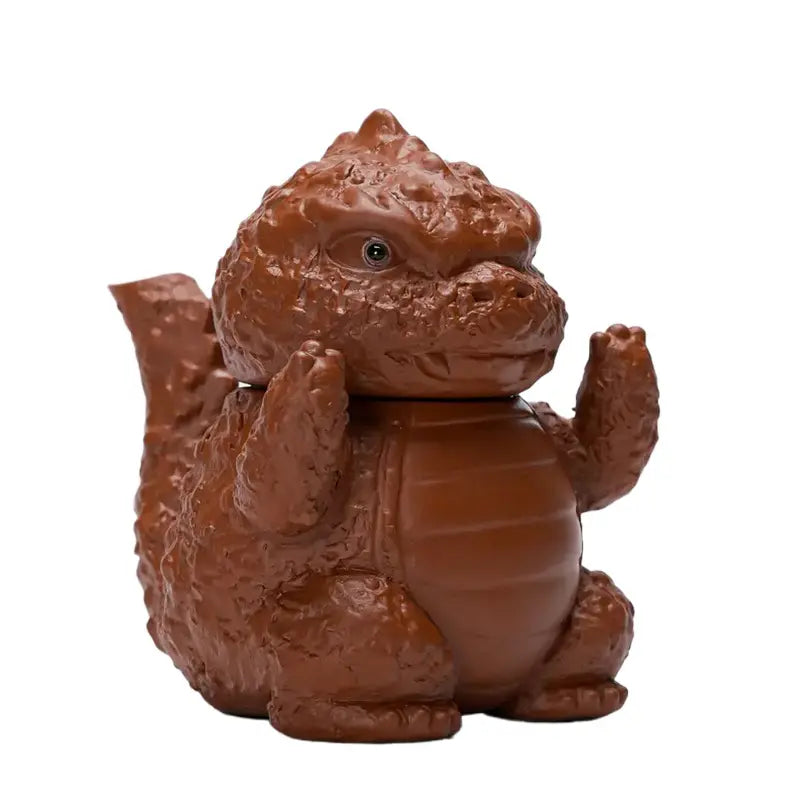 Godzilla Shaped Zisha Teapot product gallery photo 7 for gongfu tea pet