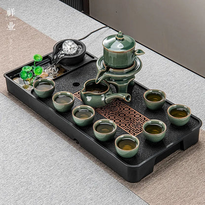 Imperial Dragon product gallery photo 6 for automatic gongfu tea set