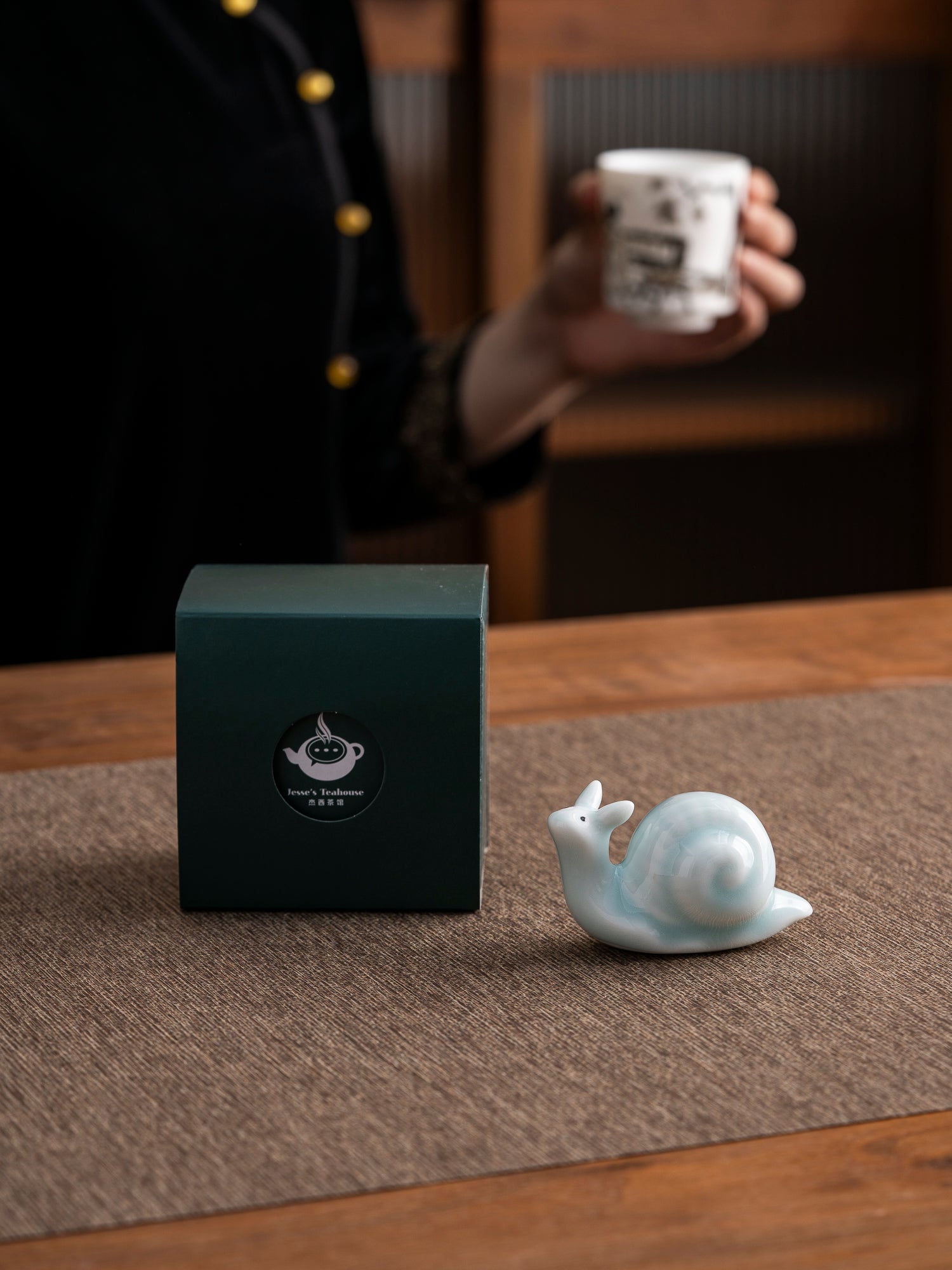 Snail Tea Pet