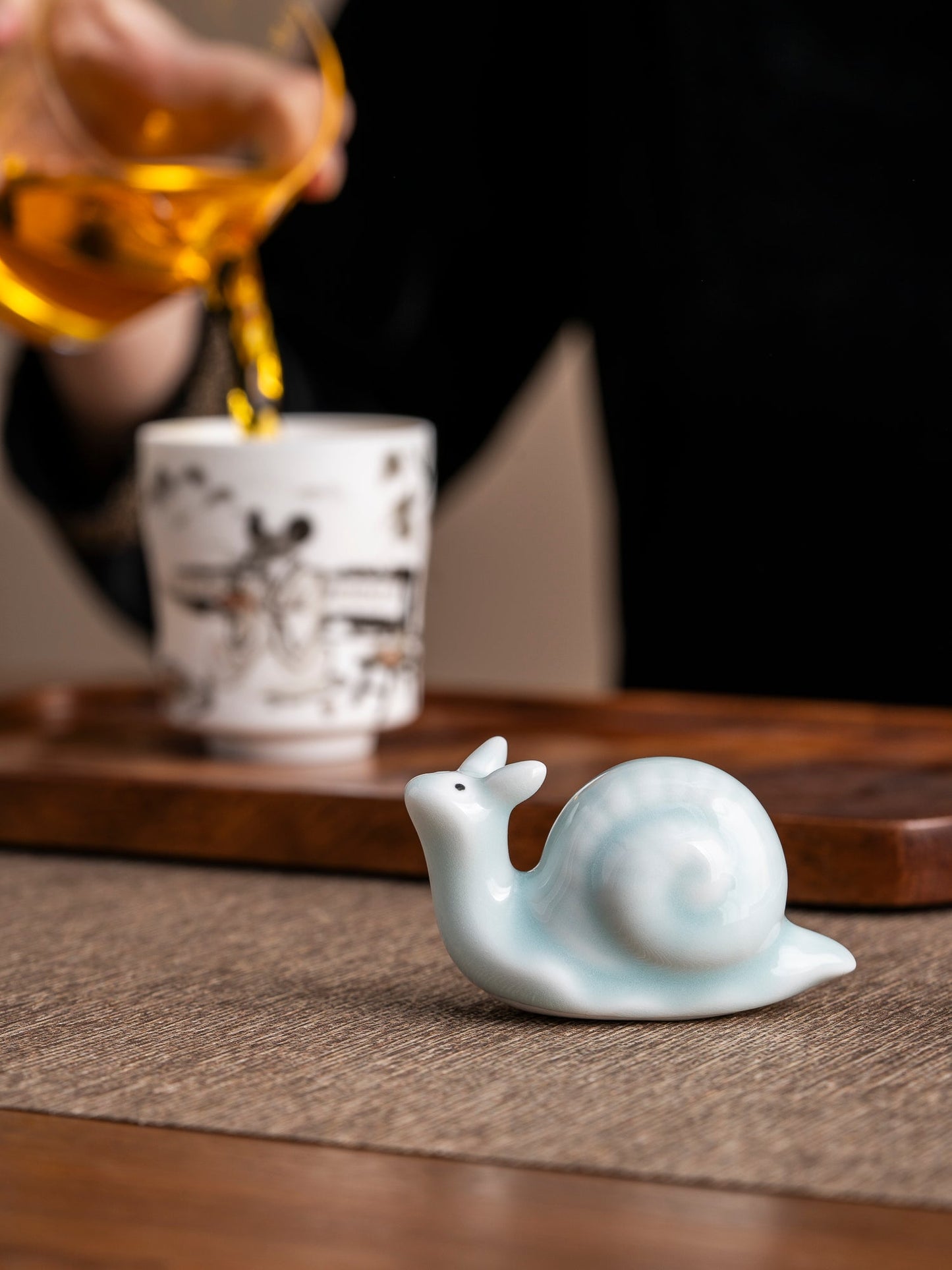 Snail Tea Pet