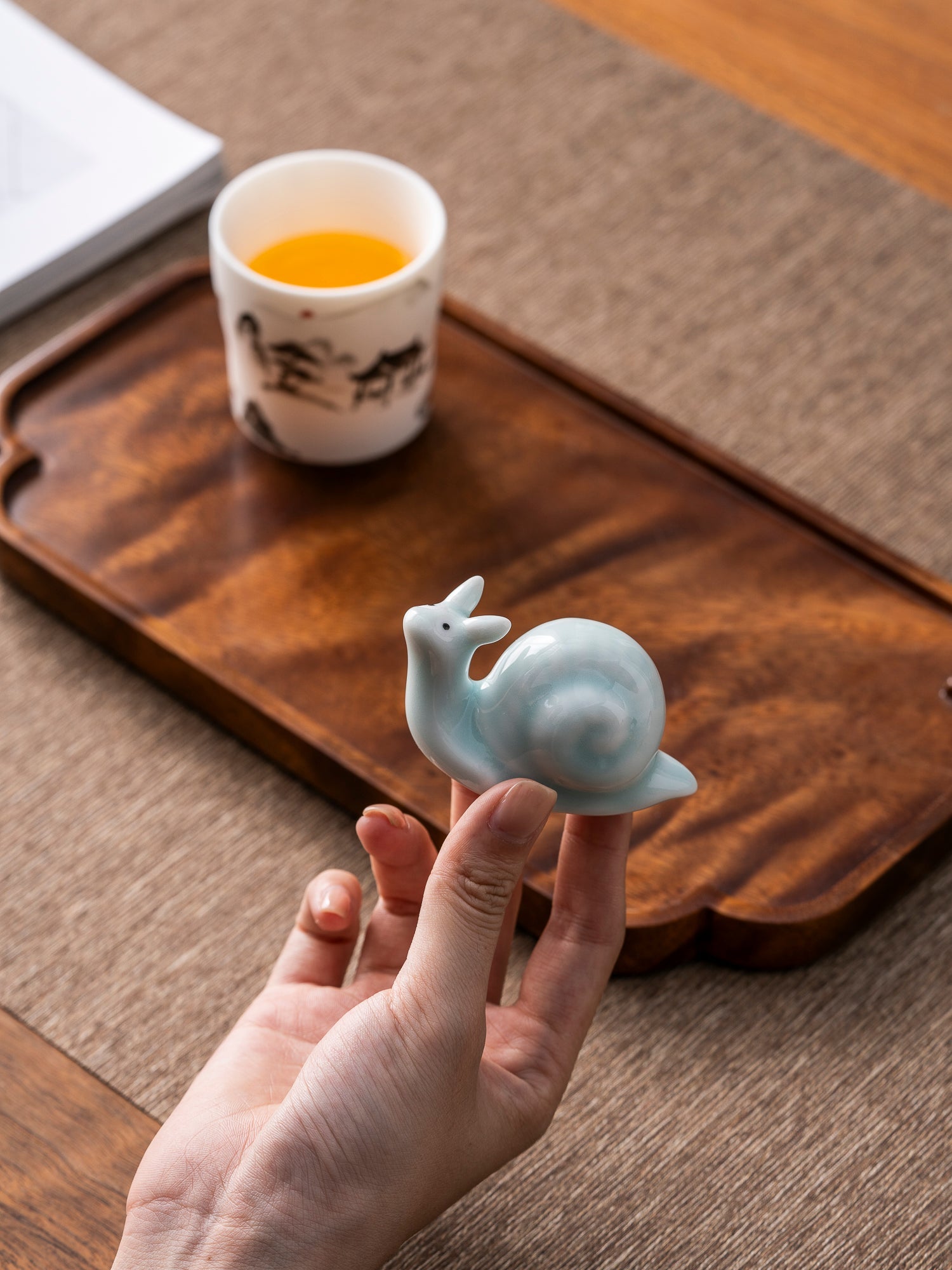 Snail Tea Pet