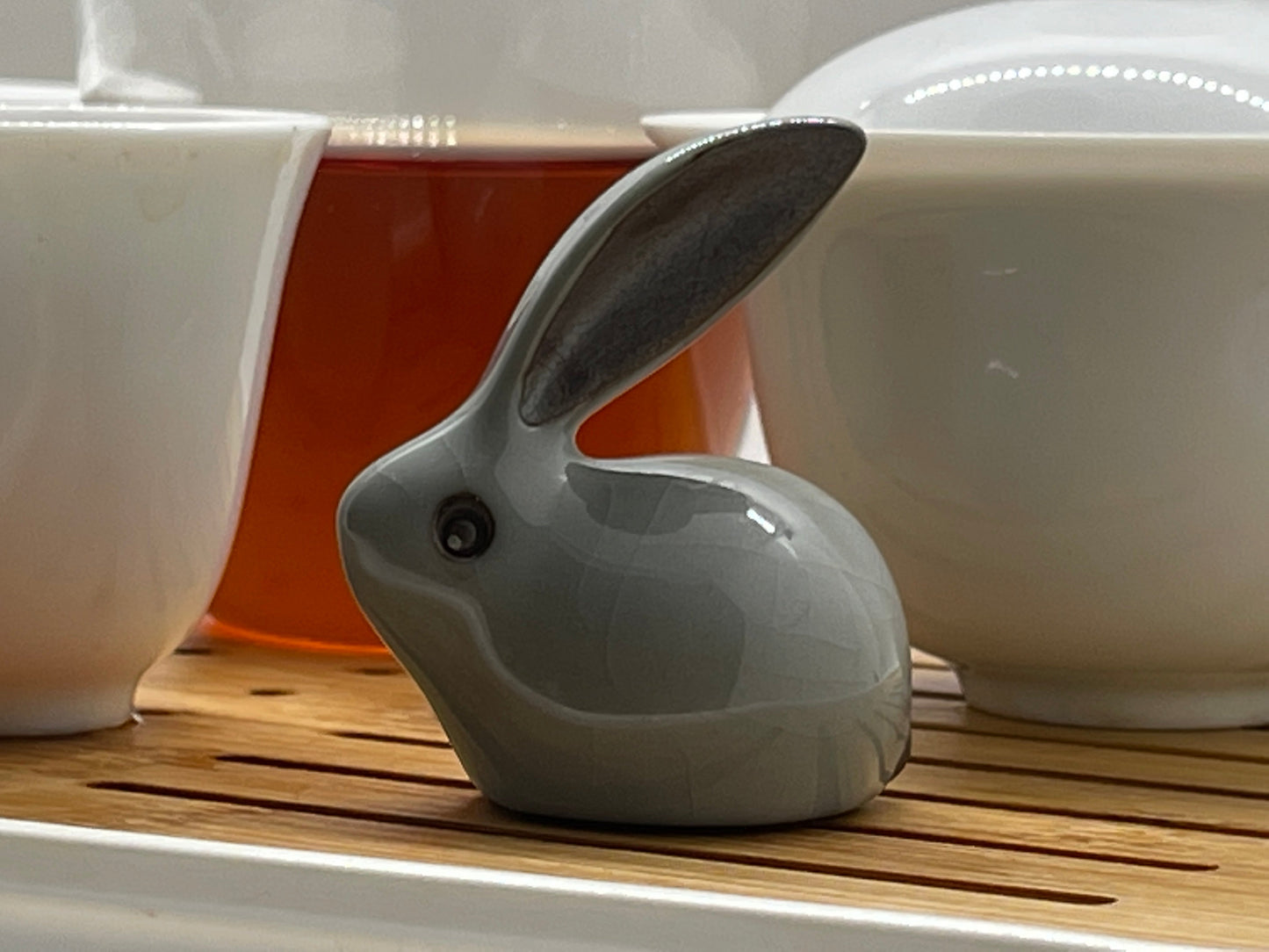 Bunny Tea Pet - Tea Bunny (Green Celadon)