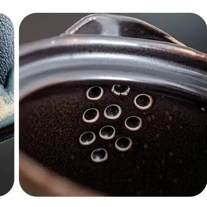 Black Ceramic Gongfu Tea Set product gallery photo 19 for travel tea set