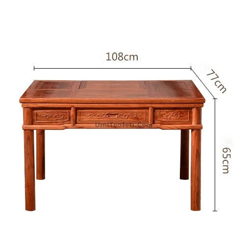 Chinese Vintage Gongfu Tea Table with Stools product gallery photo 8 for gongfu tea table