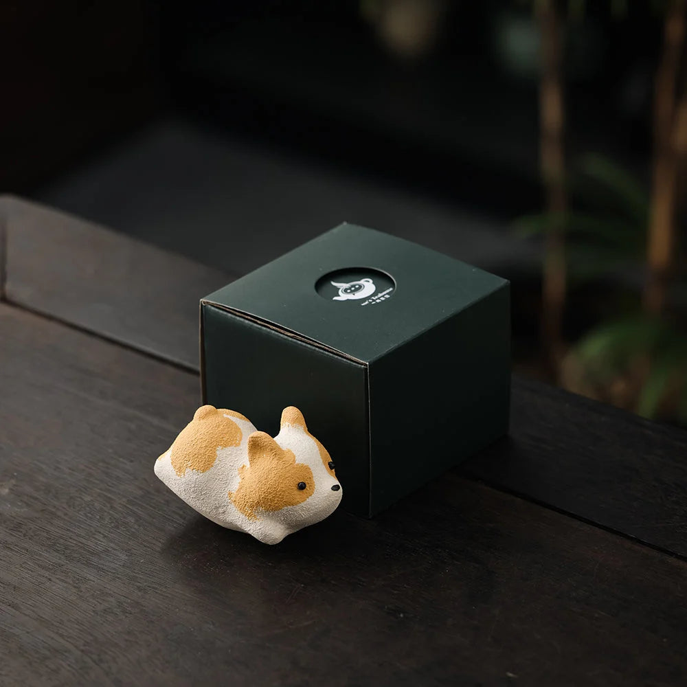 Corgi Tea Pet main product photo for gongfu tea pet
