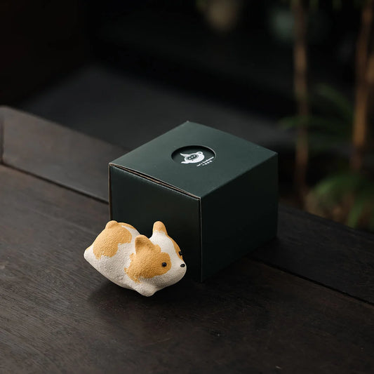 Corgi Tea Pet main product photo for gongfu tea pet