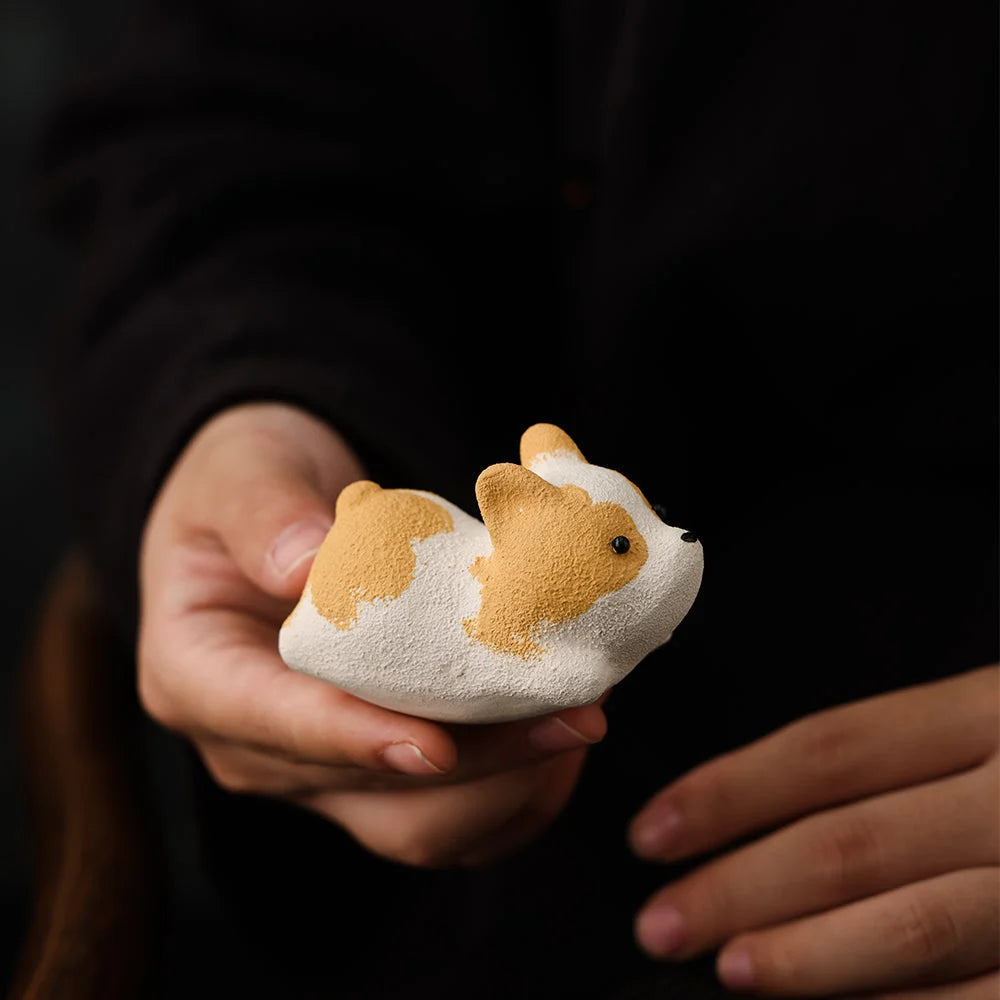 Corgi Tea Pet detail photo 3 for gongfu tea pet