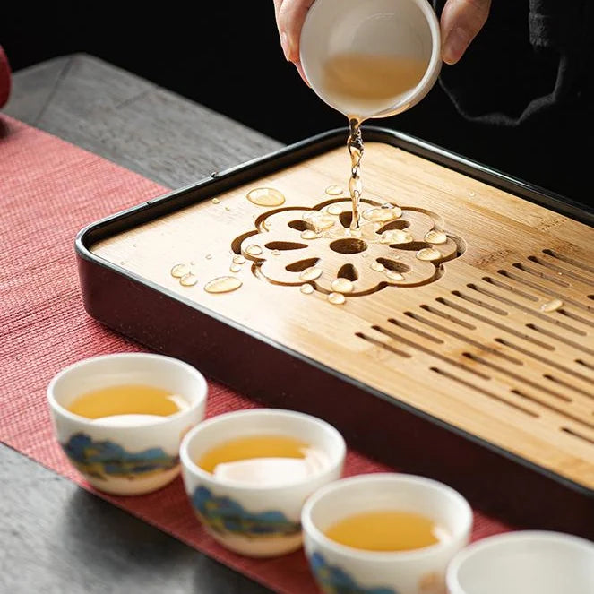 Creamy White Porcelain Gongfu Tea Set product gallery photo 17 for ceramic gongfu tea set