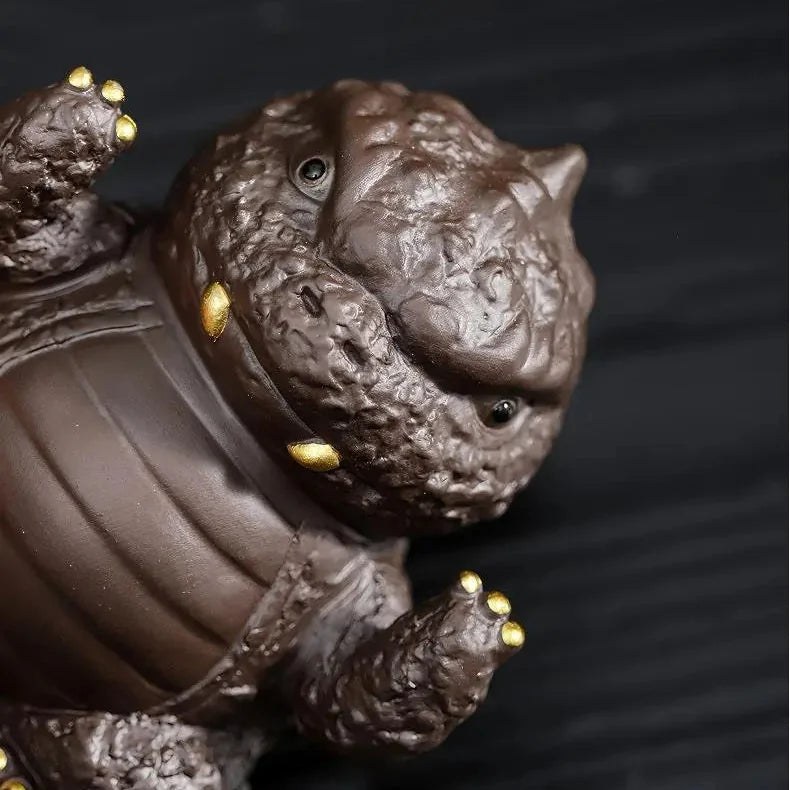 Cute Dinosaur Tea Pets product gallery photo 16 for gongfu tea pet