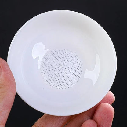 Dehua Porcelain Tea Set with Hand-Painted Design product gallery photo 21 for ceramic gongfu tea set