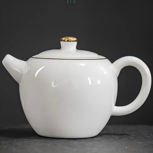 Fengming (Phoenix) Teapot Set product gallery photo 5 for ceramic gongfu tea set