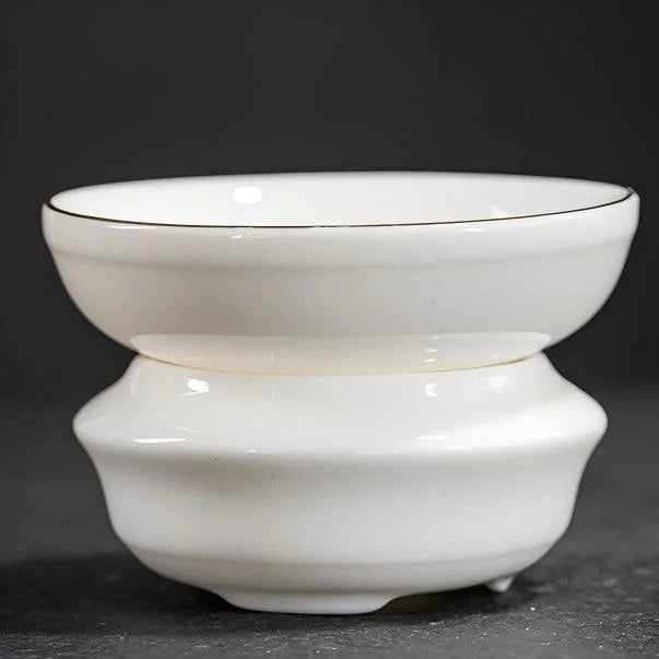 Fengming (Phoenix) Teapot Set product gallery photo 8 for ceramic gongfu tea set