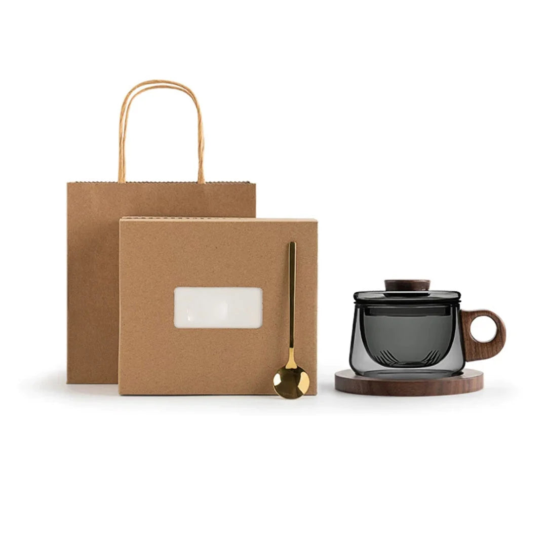 Cozy Travel Tea Mug with Infuser product gallery photo 6 for glass teaware