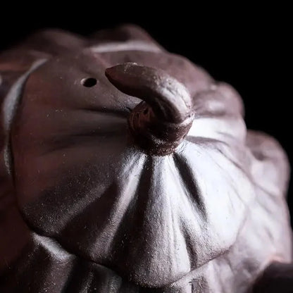 Hand-Carved Lotus Zisha Teapot product gallery photo 9 for zisha teapot