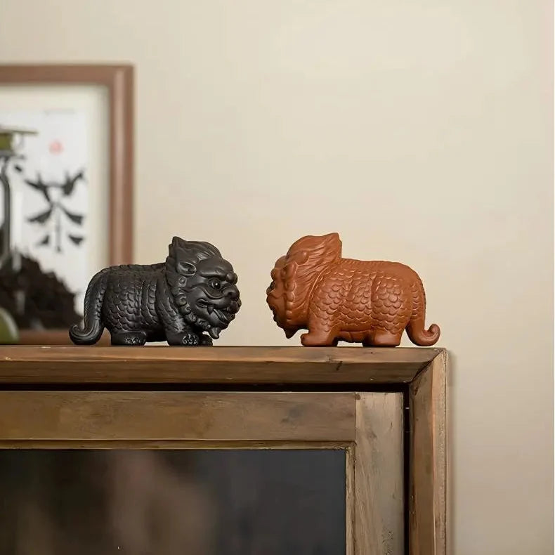 Auspicious Chinese Tea Pet product gallery photo 9 for gongfu tea pet