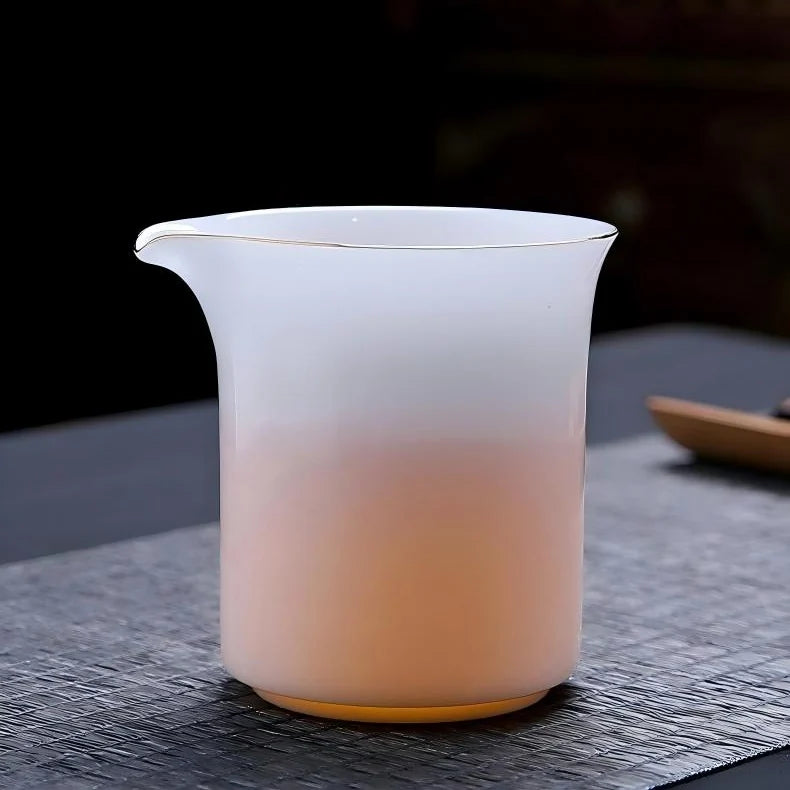 Ice-Glaze Jade Porcelain Tea Set product gallery photo 12 for ceramic gongfu tea set