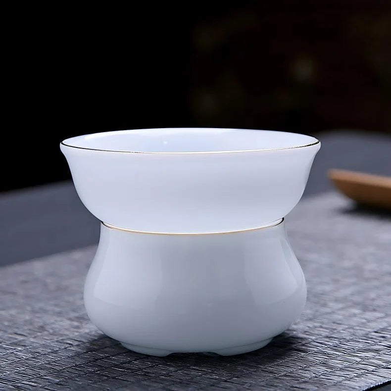 Ice-Glaze Jade Porcelain Tea Set product gallery photo 13 for ceramic gongfu tea set