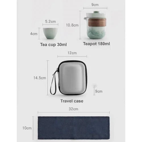 The Mountain and Sea product gallery photo 9 for travel tea set