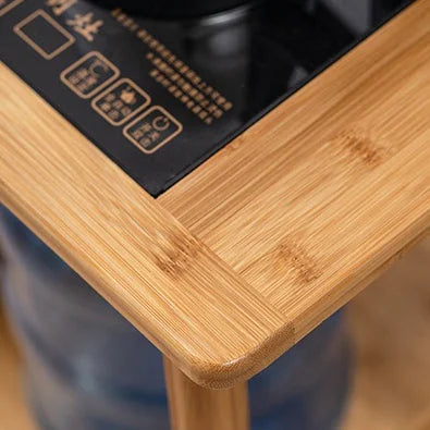 Movable Chinese Gongfu Bamboo Tea Table detail photo 2 for gongfu tea table