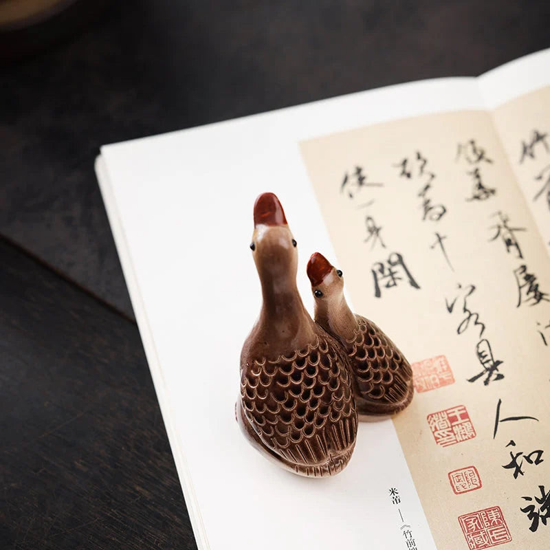 Gaggle of Geese Tea pets product gallery photo 5 for gongfu tea pet