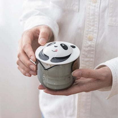 All-in-One Panda Travel Tea Set product gallery photo 6 for travel tea set