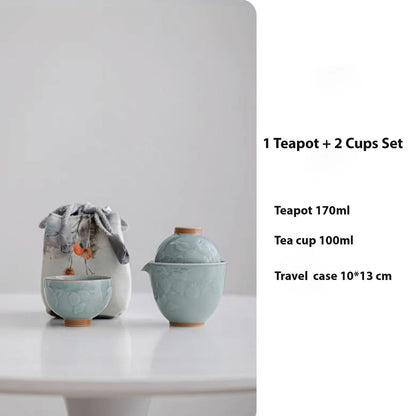Persimmon product gallery photo 6 for travel tea set