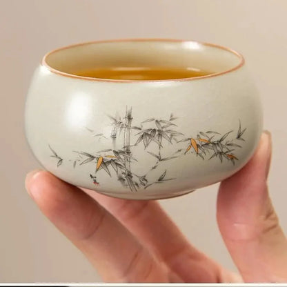 Ru Kiln Celadon Gongfu Tea Set product gallery photo 11 for ceramic gongfu tea set