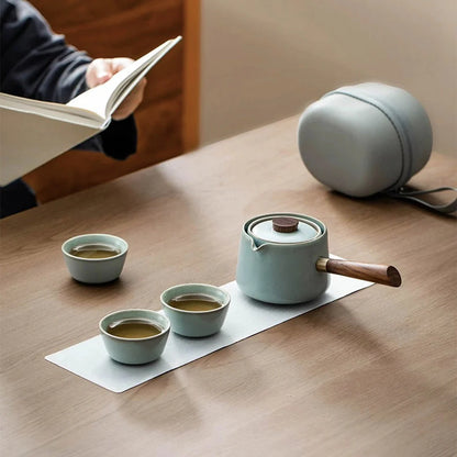 Ru Ware Travel Tea Set detail photo 2 for travel tea set