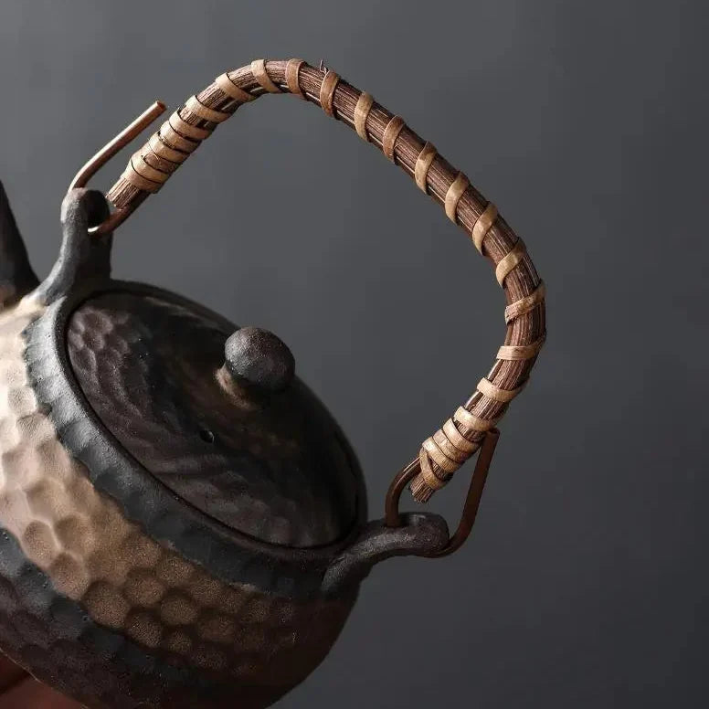 Rustic Ceramic Tea Set product gallery photo 9 for ceramic gongfu tea set