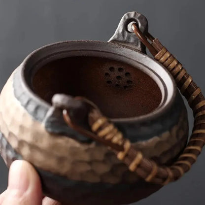 Rustic Ceramic Tea Set product gallery photo 10 for ceramic gongfu tea set