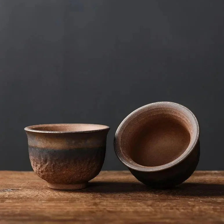 Rustic Ceramic Tea Set product gallery photo 15 for ceramic gongfu tea set