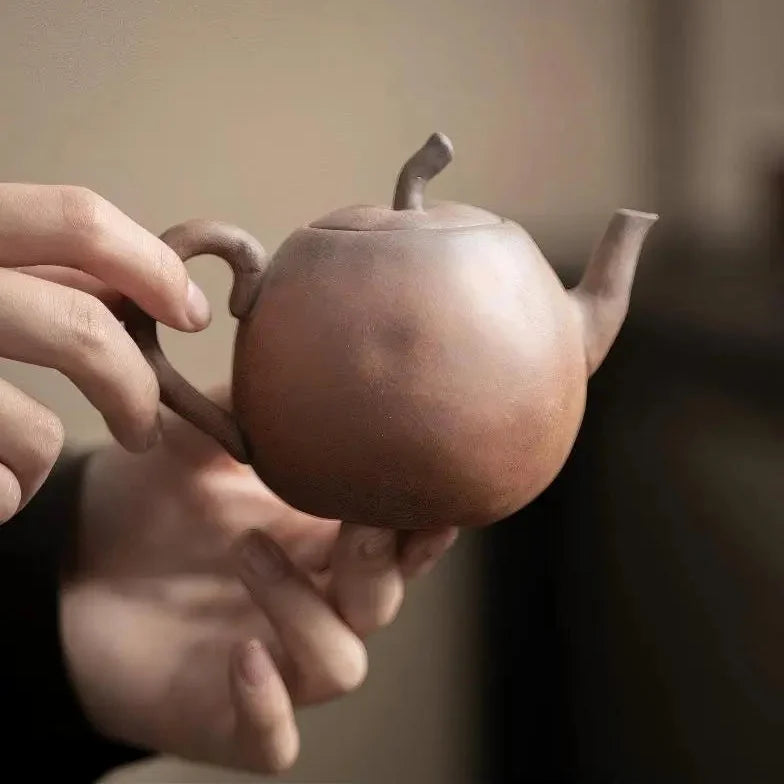 Rustic Chinese Stoneware Tea Set with Gift Box product gallery photo 9 for ceramic gongfu tea set