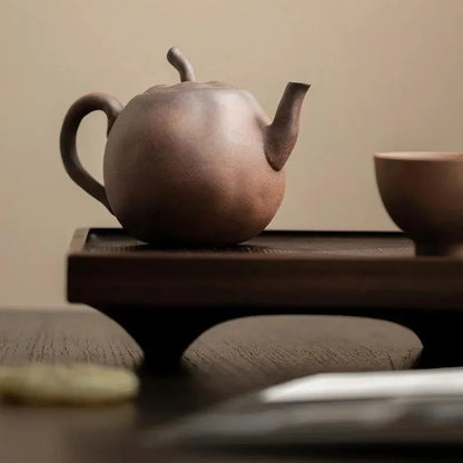 Rustic Chinese Stoneware Tea Set with Gift Box product gallery photo 15 for ceramic gongfu tea set