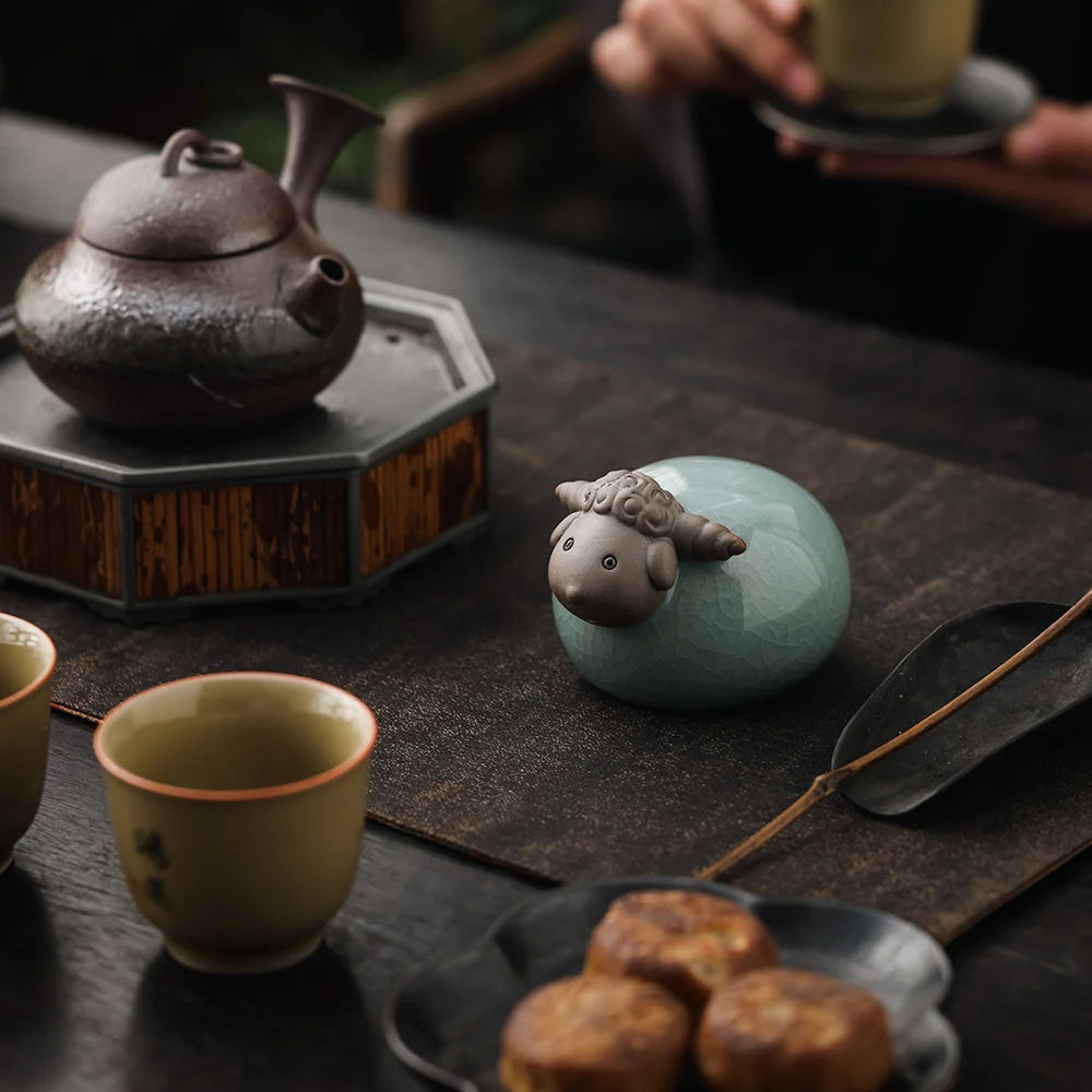 Sheep Tea Pet detail photo 3 for gongfu tea pet