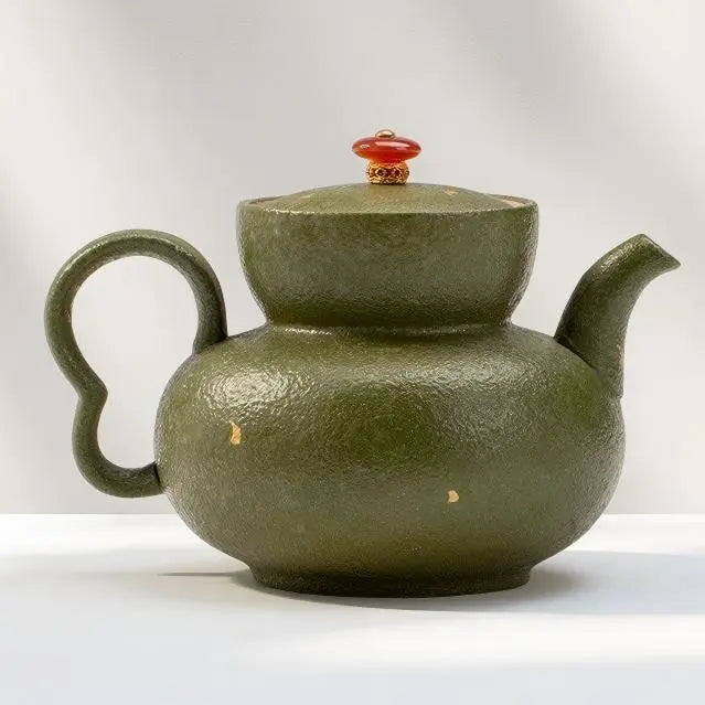 Celadon Green Ceramic Tea Set product gallery photo 10 for ceramic gongfu tea set