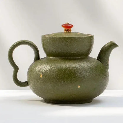 Celadon Green Ceramic Tea Set product gallery photo 10 for ceramic gongfu tea set