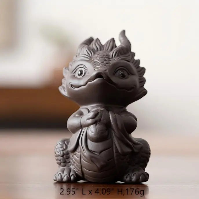 Purple Clay Figurine detail photo 3 for gongfu tea pet
