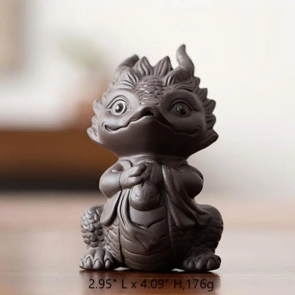 Purple Clay Figurine detail photo 3 for gongfu tea pet