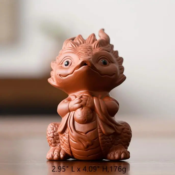 Purple Clay Figurine detail photo 4 for gongfu tea pet