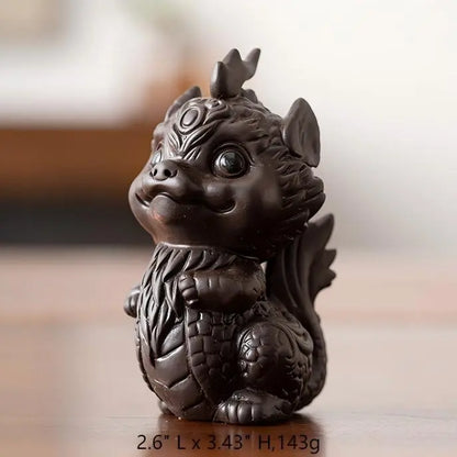 Purple Clay Figurine product gallery photo 5 for gongfu tea pet
