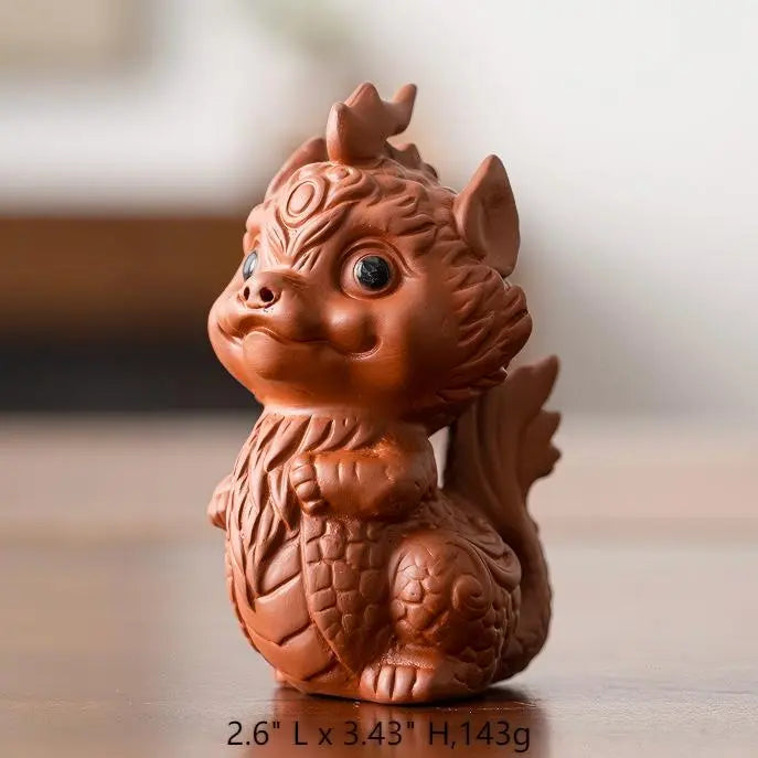 Purple Clay Figurine product gallery photo 6 for gongfu tea pet