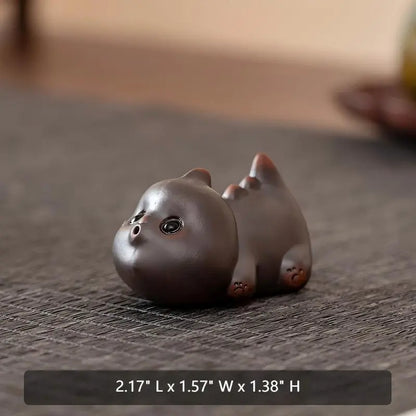 Bubble-Blowing Dragon Tea Pets detail photo 4 for gongfu tea pet