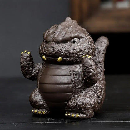 Cute Dinosaur Tea Pets detail photo 4 for gongfu tea pet