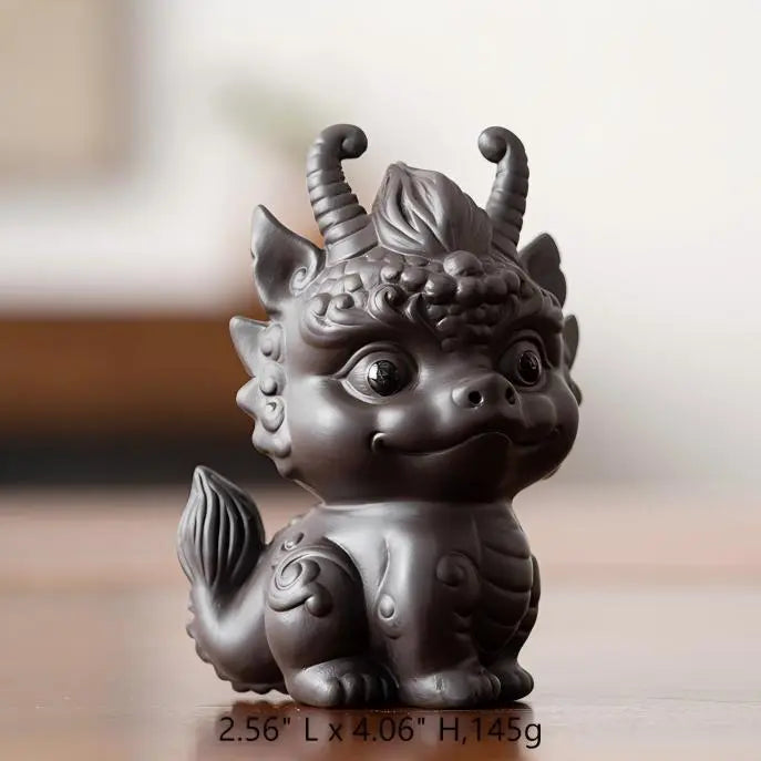 Purple Clay Figurine product gallery photo 7 for gongfu tea pet